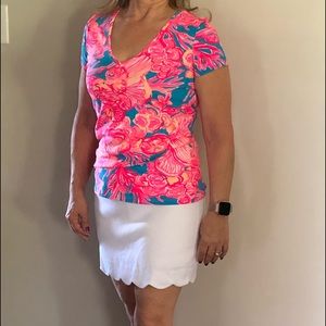 Lilly Pulitzer Michele V neck Top